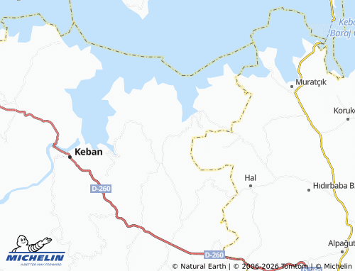 MICHELIN Taşkesen map - ViaMichelin