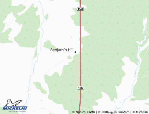 MICHELIN Jesús Siqueiros map - ViaMichelin