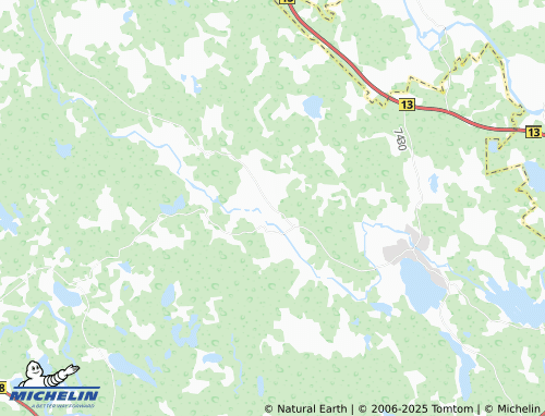 MICHELIN Smedjebacka map - ViaMichelin