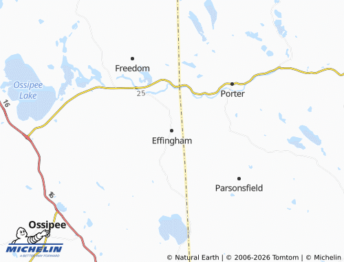 MICHELIN Effingham map - ViaMichelin