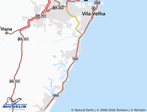 MICHELIN Ilha da Jussara map - ViaMichelin