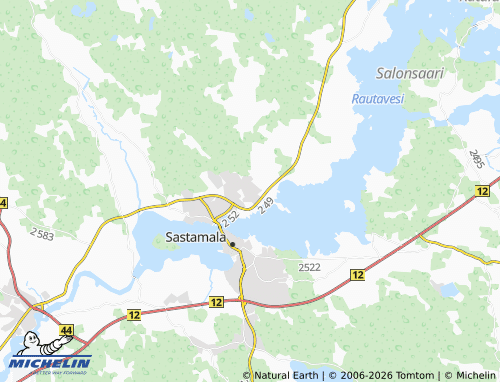 MICHELIN Kalliala map - ViaMichelin
