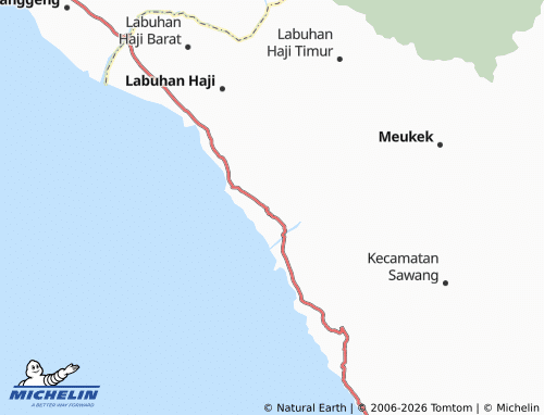 MICHELIN Ladang Tuha map - ViaMichelin