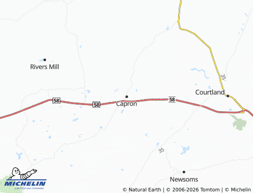 Mapa MICHELIN Capron - ViaMichelin