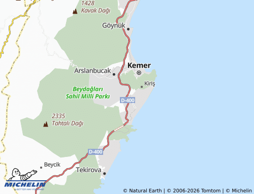Mappa MICHELIN Çamyuva - ViaMichelin