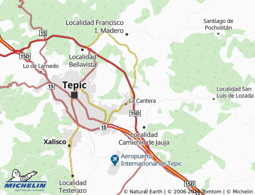 MICHELIN Localidad La Cantera map - ViaMichelin
