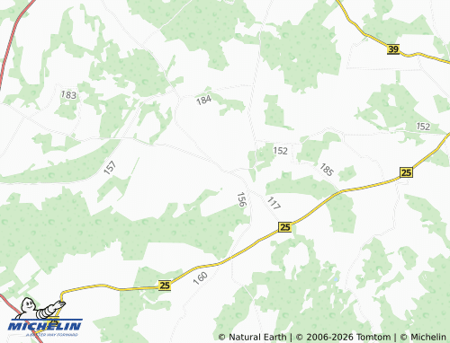 Mapa MICHELIN Peetri - ViaMichelin