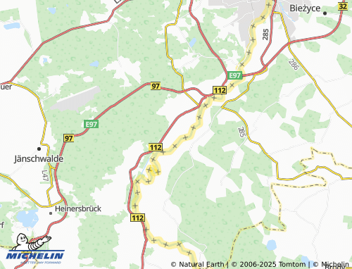 MICHELIN-Landkarte Albertinenaue - ViaMichelin