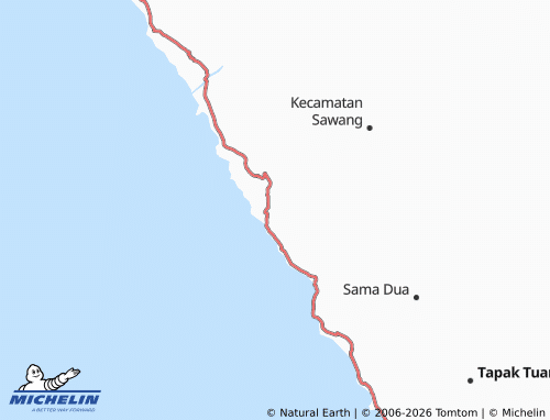MICHELIN Sikulat map - ViaMichelin