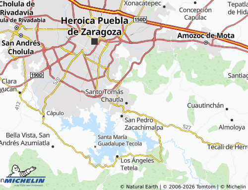 Mappa MICHELIN Colonia Artículo Primero Constitucional - ViaMichelin