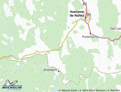 Mapa MICHELIN Comburindio - ViaMichelin