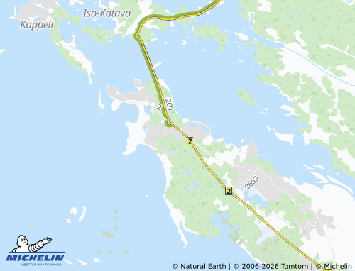 Carte MICHELIN Kaanaa - ViaMichelin