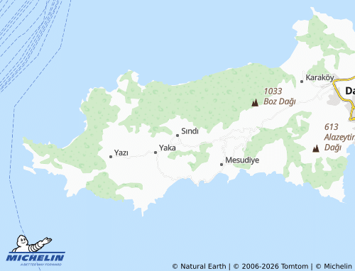 Mappa MICHELIN Sındı - ViaMichelin