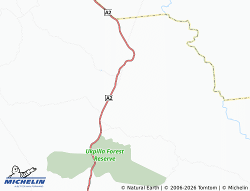 MICHELIN Kominio map - ViaMichelin