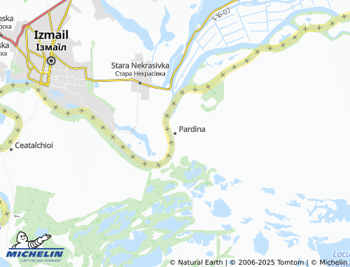 MICHELIN Pardina map - ViaMichelin