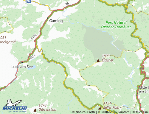 Mapa MICHELIN Lackenhof - ViaMichelin