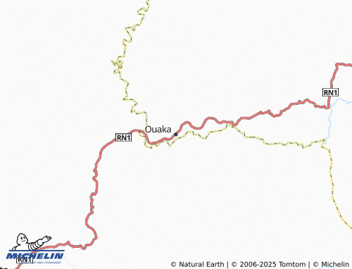 Mappa MICHELIN Ouaka - ViaMichelin