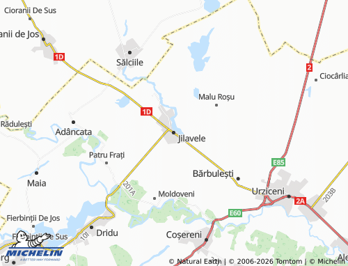 Mappa MICHELIN Jilavele - ViaMichelin