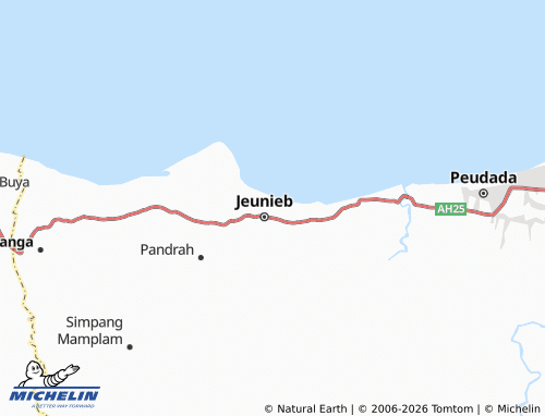 Mappa MICHELIN Blang Lancang - ViaMichelin