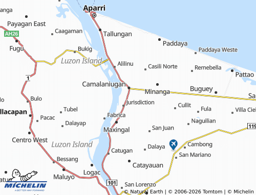 MICHELIN Gang-Ngo map - ViaMichelin