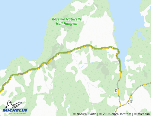 MICHELIN Hangvar map - ViaMichelin