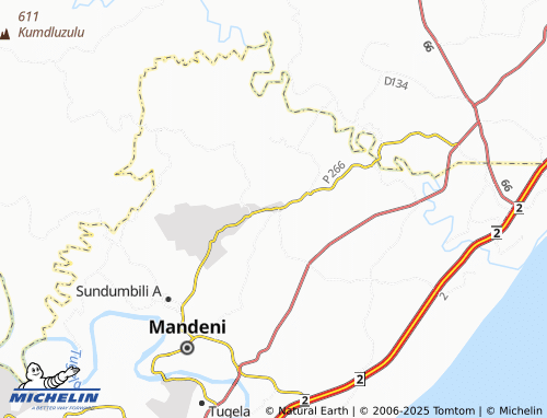 MICHELIN Nyoni map - ViaMichelin