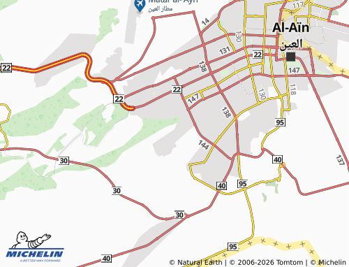 MICHELIN Al Ifaz map - ViaMichelin