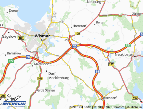 Carte MICHELIN Greese - ViaMichelin