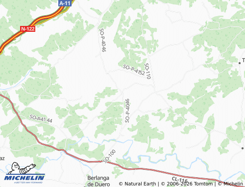 MICHELIN Valderrodilla map - ViaMichelin