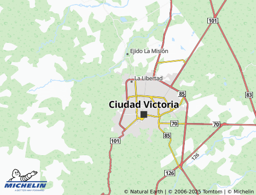 MICHELIN Praderas de La Victoria map - ViaMichelin
