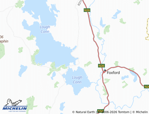 Carte MICHELIN Tavanaghmore - ViaMichelin