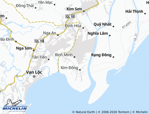 Mapa MICHELIN Bình Minh - ViaMichelin