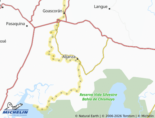 Mappa MICHELIN Alianza - ViaMichelin