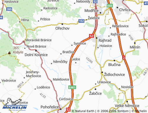 Kaart MICHELIN Sobotovice - ViaMichelin