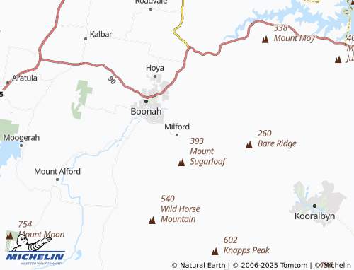 MICHELIN Milford map - ViaMichelin