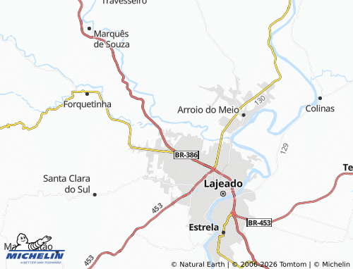 Mapa MICHELIN Imigrante - ViaMichelin