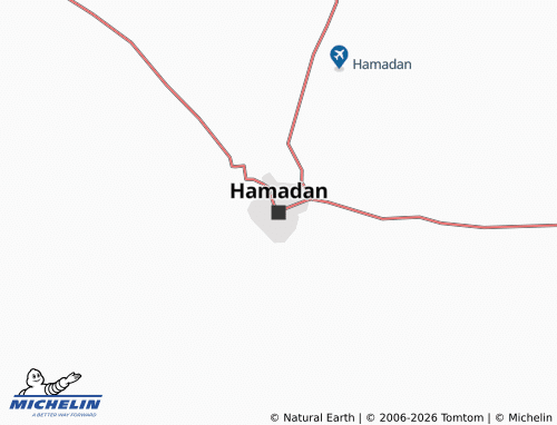 Kaart MICHELIN Hamadan - ViaMichelin