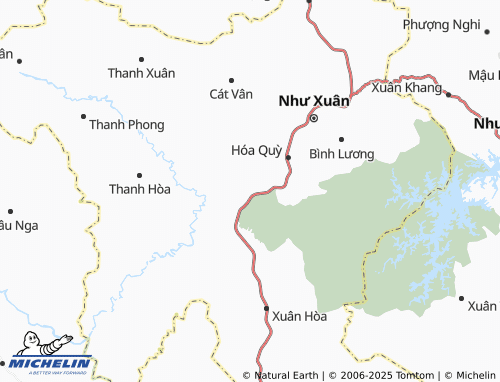 MICHELIN Xuân Quỳ map - ViaMichelin