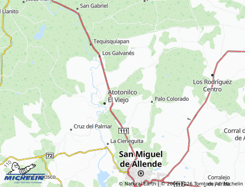 Mappa MICHELIN Rancho Viejo - ViaMichelin