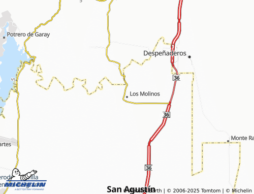 MICHELIN Los Molinos map - ViaMichelin