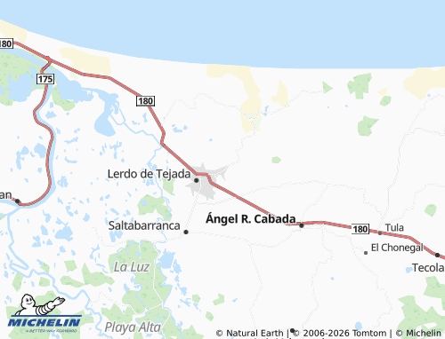 Mapa MICHELIN Zacatal - ViaMichelin