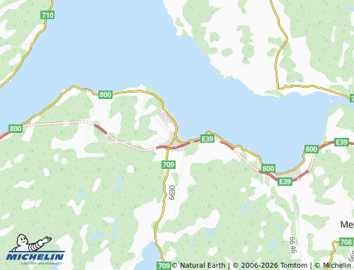MICHELIN-Landkarte Børsa - ViaMichelin
