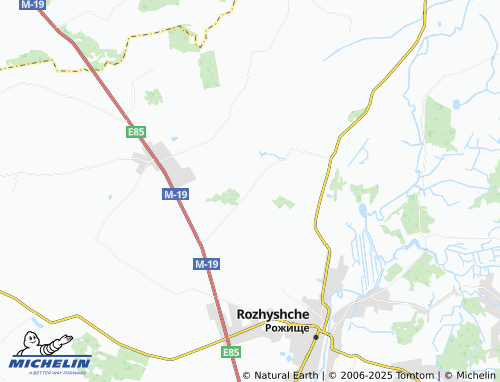 MICHELIN Pozharky map - ViaMichelin