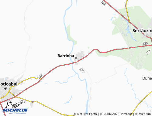 Carte MICHELIN Barrinha - ViaMichelin