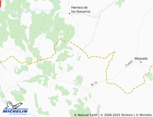 MICHELIN Nogueras map - ViaMichelin