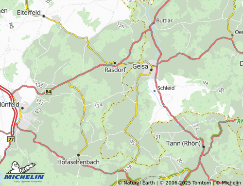 MICHELIN Setzelbach map - ViaMichelin