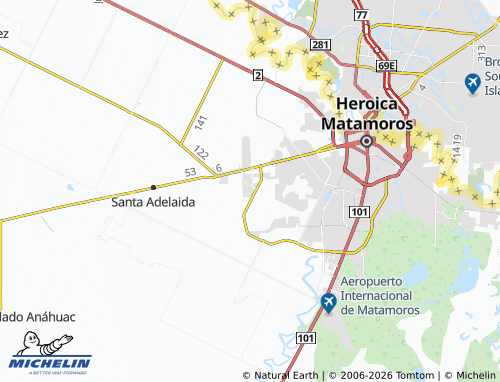 Mappa MICHELIN Molino del Rey - ViaMichelin