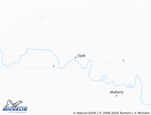 Carte MICHELIN Clyde - ViaMichelin