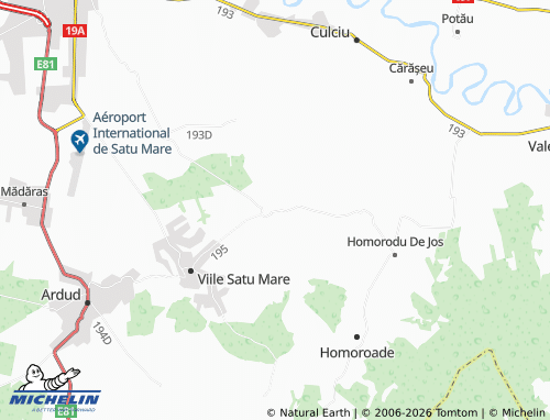 Mappa MICHELIN Tătărești - ViaMichelin