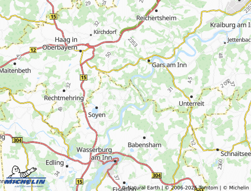 MICHELIN Demoos map - ViaMichelin